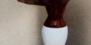 Wooden Designer Series Dolphine Wash Basin Pedestal Set