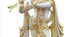 Marble Radha Krishna Moorti