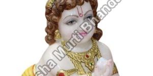 Marble Little Krishna Statue