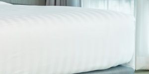 Organic Cotton Bedsheets - Fitted Striped