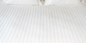 Organic Cotton Bedsheets - Flat Striped