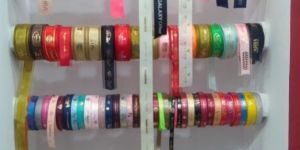 Satin Rolls Leaf Work