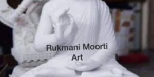 White Marble Buddha Statue