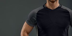 Mens Polyester Round Neck T-Shirts