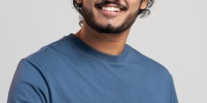 Mens Silk Round Neck T-Shirts