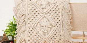Macrame Cushion Cover