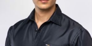 Mens Drak Blue Stretchable Full Sleeves Shirt