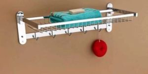 Premium Basket Towel Rack