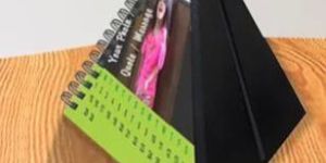 Customized Pyramid Table Calendar