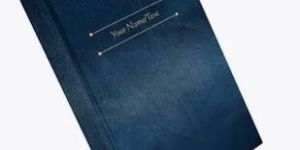 Customized Satin Cover Hardbound Diaries