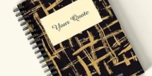 Customized Spiral Hardbound Diaries