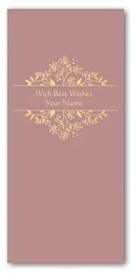 Customized Vertical Design Shagun Envelopes