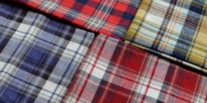 Cotton Check Shirting Fabric