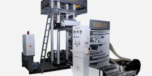 Monolayer Blown Film Extrusion Machine with Inline Flexo Printing Machine