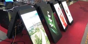 Double Sided Pole LED Display Board