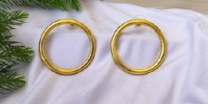 Gold Plated Hoop Earrings