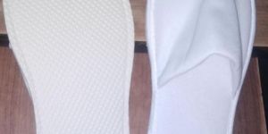 White Bathroom Slipper