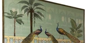 Peacock Canvas Painting