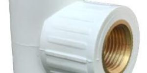 Waterflo UPVC Brass Tee