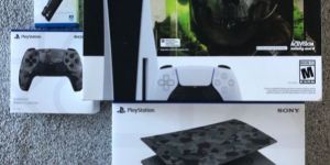 Sony PS5 Call Of Duty Disc Edition Console - Camouflage Elite Bundle