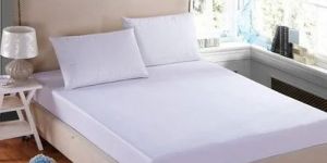 Plain White Bed Sheet