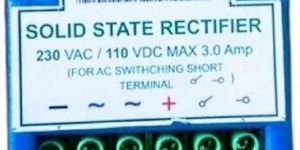 Solid State Brake Rectifier