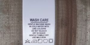 Washcare Label