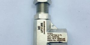 Pressure Relief Valve