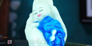 Palm Baby Monk Buddha