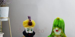 Raja Rani Statue Showpiece