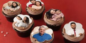 Chocolate Photo Cupcake