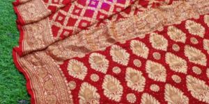 Bandhani Silk Saree