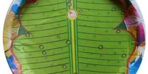 Disposable Green Corrugated Paper Plates