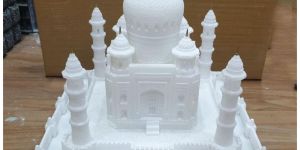 White Italian Marble Taj Mahal