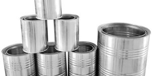 Silver Ring Paint Tin Container