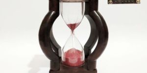 wooden 10-minute sand hourglass timer