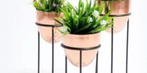 Egg Shape Planter Set