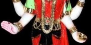 Marble Dattatreya Statue