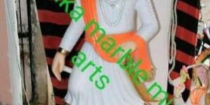 Marble Multicolor Shivaji Statue