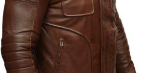 Mens Full Sleeve Leather Jacket