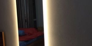 LED Rectangle Wall Mirror