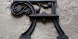 Modern Cast Iron Bench Leg