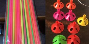 Balloon Sticks with Caps