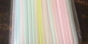 Multicolor Bend Plastic Drinking Straw
