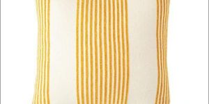 Yellow Handwoven Cushion