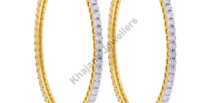 Sheela Shimmering Diamond Bangles