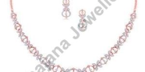 Stephanie Diamond Necklace Set