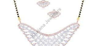 Twinkle Diamond Mangalsutra Set