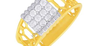 Vairak Mens Diamond Ring
