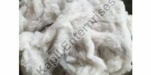 White Recycled Cotton Fiber